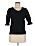 Design History Black 3/4 Sleeve Top Size M - photo 1