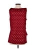 Roz & Ali Red Sleeveless Blouse Size XL - photo 2