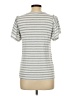Green Envelope Stripes Silver Short Sleeve T-Shirt Size L - photo 2