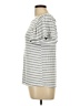 Green Envelope Stripes Silver Short Sleeve T-Shirt Size L - photo 5