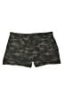 Athleta Camo Green Black Shorts Size 16 - photo 1