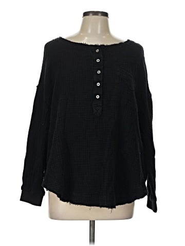 7 For All Mankind Long Sleeve Blouse (view 1)