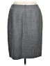 AKRIS Solid Gray Formal Skirt Size 14 - photo 2