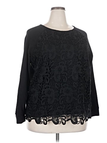 Adrianna Papell Long Sleeve Blouse (view 1)