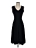 PREMISE Solid Black Cocktail Dress Size S - photo 1