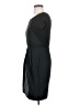 Theory 100% Polyester Solid Black Casual Dress Size 4 - photo 5