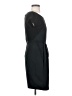 Theory 100% Polyester Solid Black Casual Dress Size 4 - photo 4