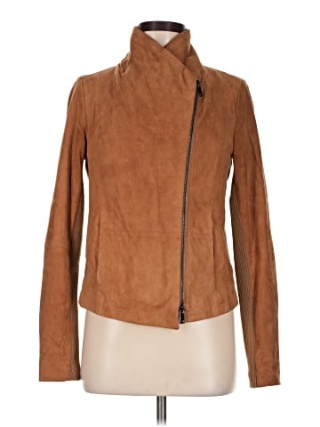 Vince. Leather Jacket (view 1)