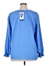 Jessica Simpson 100% Polyester Blue Long Sleeve Blouse Size L - photo 2