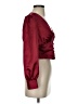 Shein 100% Polyester Burgundy 3/4 Sleeve Blouse Size 4 - photo 4