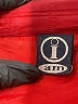 I AM 100% Silk Red Jacket Size L - photo 6