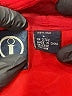 I AM 100% Silk Red Jacket Size L - photo 7