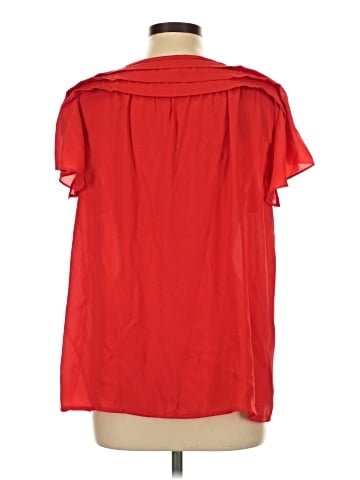 Max Studio Short Sleeve Blouse (view 2)