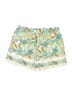 Ann Taylor LOFT Floral Ivory Shorts Size L - photo 2