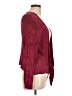 Appleseeds 100% Rayon Burgundy Cardigan Size L - photo 4