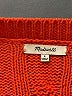 Madewell Orange Pullover Sweater Size S - photo 7