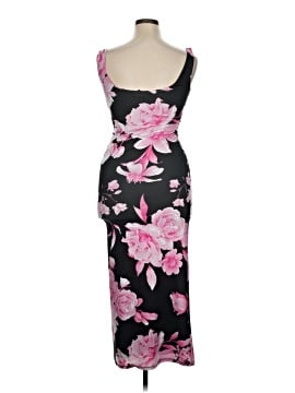 cotton summer maxi dresses Women's Paradise in Sunlight Ivory Multi Tie-Strap Cotton Maxi Dress | Size: L