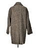 BCBGeneration Tweed Brown Coat Size L - photo 2