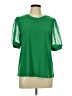 CeCe Green Short Sleeve Top Size L - photo 1