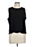 Ann Taylor Black Sleeveless Top Size L - photo 1