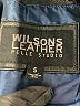 Wilsons Leather 100% Leather Black Blazer Size S - photo 6