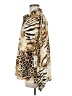 Sunny Leigh Animal Print Gold Long Sleeve Blouse Size M - photo 5