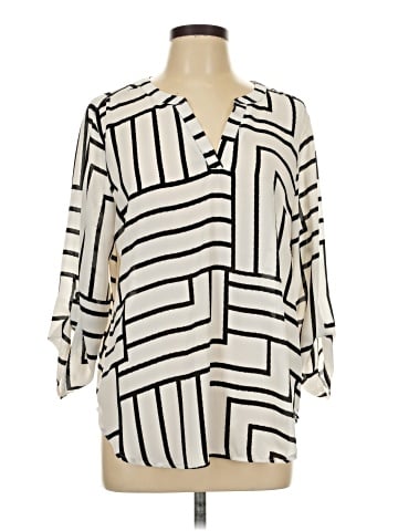 Maurices 3/4 Sleeve Blouse (view 1)