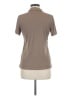 Ava James Tan Short Sleeve Blouse Size M - photo 2