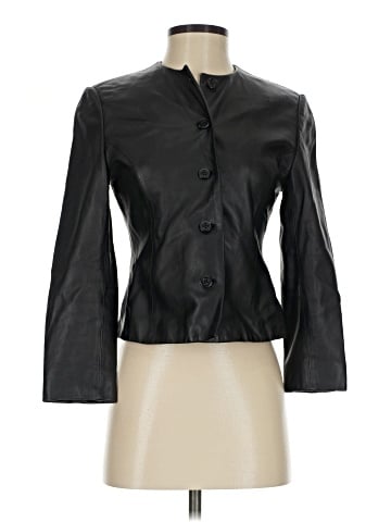 Jones New York Leather Jacket (view 1)