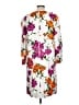 Escada Floral White Casual Dress Size EU 44 / US 14 - photo 2