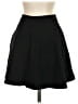 Forever 21 Solid Black Casual Skirt Size S - photo 2