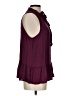 Unbranded Burgundy Sleeveless Blouse Size L (estimated) - photo 4