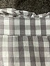 Unbranded 100% Cotton Checkered-gingham Gray Long Sleeve Button-Down Shirt Size S - photo 7