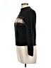 Airport Tweed Black Turtleneck Sweater Size L - photo 5