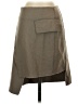 JOA Solid Brown Casual Skirt Size S - photo 1