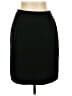 Jones Wear 100% Polyester Solid Black Formal Skirt Size 10 Petite - photo 1