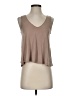 ABound Brown Sleeveless T-Shirt Size XXS - photo 1