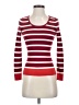 Banana Republic Stripes Red Silk Pullover Sweater Size XS - photo 1