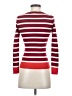 Banana Republic Stripes Red Silk Pullover Sweater Size XS - photo 2
