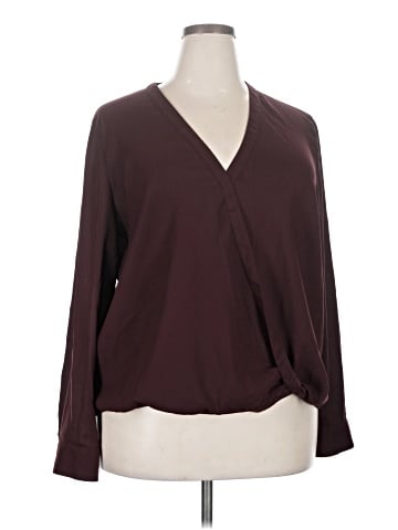 Ann Taylor Long Sleeve Blouse (view 1)