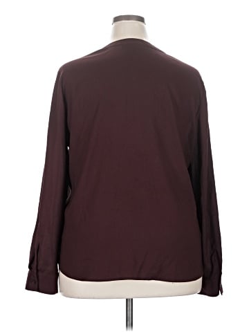 Ann Taylor Long Sleeve Blouse (view 2)