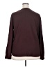 Ann Taylor 100% Polyester Burgundy Long Sleeve Blouse Size XXL - photo 2