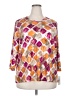Alala Orange 3/4 Sleeve Blouse Size 2X - photo 1