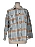 No Comment Plaid Gray Long Sleeve Button-Down Shirt Size XL - photo 1