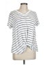 Caslon Silver Short Sleeve T-Shirt Size L - photo 1