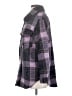 Greylin Plaid Purple Coat Size S - photo 5