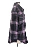 Greylin Plaid Purple Coat Size S - photo 4