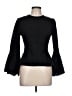 Sen Black 3/4 Sleeve Top Size Lg (3) - photo 1