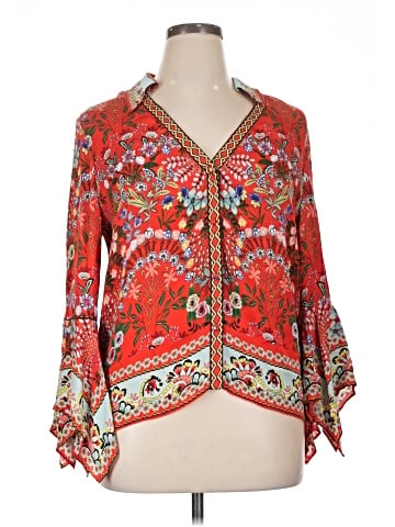 Alice + Olivia 3/4 Sleeve Blouse (view 1)