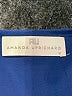 Amanda Uprichard 100% Silk Blue Blouse Size M - photo 7